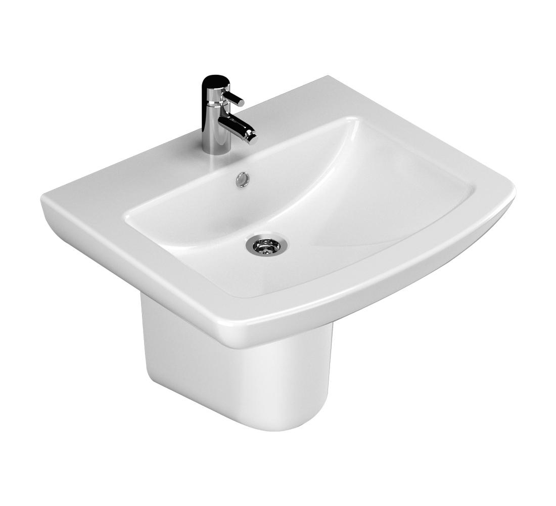 Plaza%20Lavabo%2060%20cm%20+%20Yarım%20Ayak