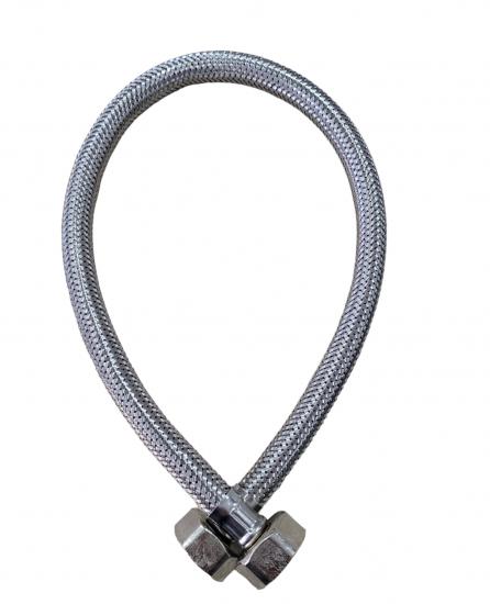 1/2’’ - 1/2’’ Paslanmaz Çelik Örgülü Hortum
