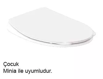 Turavit Çocuk Plastik Klozet Kapak