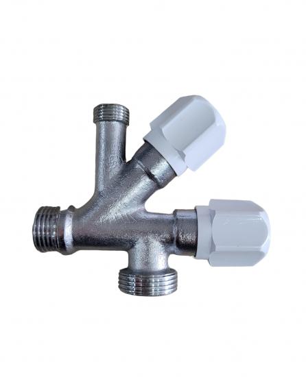 Dual Ara Musluk 3/8 - 3/4 Çıkışlı
