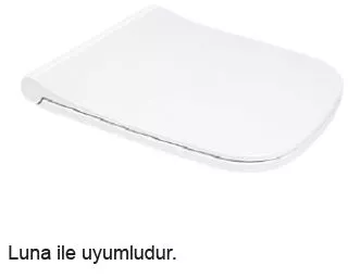Turavit Lento Duroplast Klozet Kapak