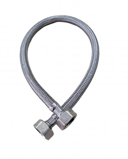 3/4’’ - 1/2’’ Paslanmaz Çelik Örgülü Hortum