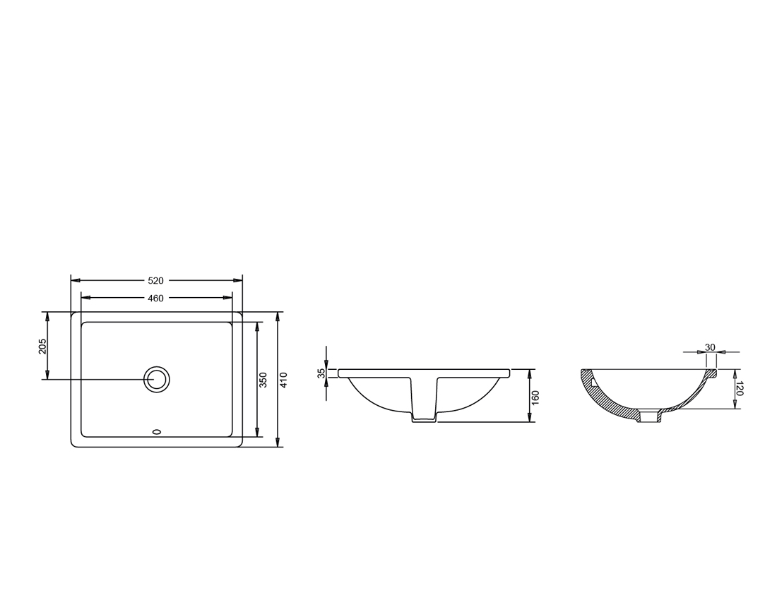 Hilton%20(Kare)%20Lavabo%2041%20x%2052%20cm